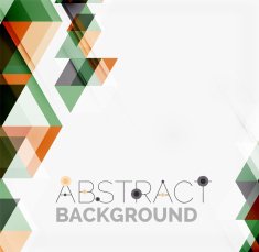 Abstract geometric background Modern overlapping triangles N575