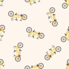 bicycle cartoon design seamless pattern background N9