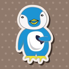 animal penguin cartoon theme elements N11