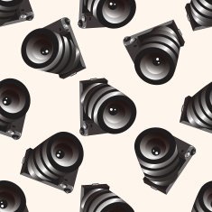 camera cartoon seamless pattern background N65