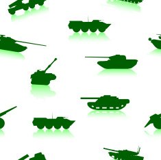 Tank Weapon seamless wallpaper
