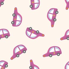 transportation car cartoon seamless pattern background N61