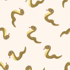 Animal snake cartoon seamless pattern background free image download