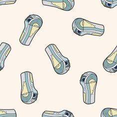 video camera cartoon seamless pattern background N4
