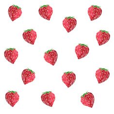 strawberry pattern N7