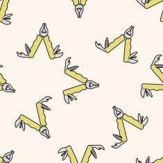 work tool wrench cartoon seamless pattern background N9