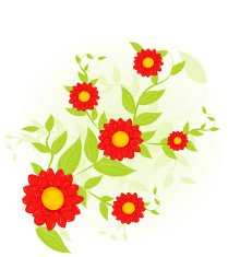 abstract floral background N83
