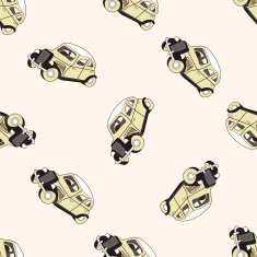 transportation car cartoon seamless pattern background N65