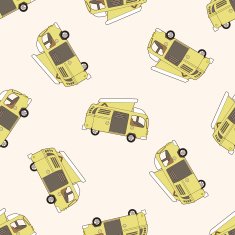 transportation car cartoon seamless pattern background N69
