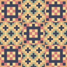 Seamless pattern Mosaic N3