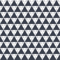 Seamless pattern Black triangle on white background