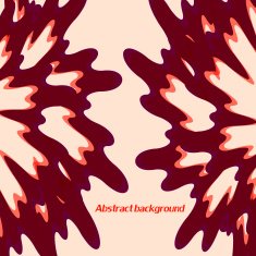 Abstract background wave shapes Vector illustration Eps 10