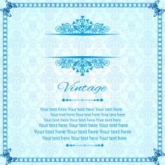 invitation card vintage10