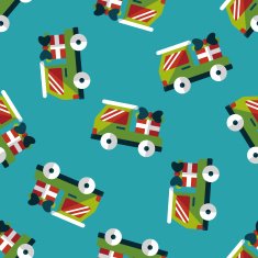 shopping cart flat icon eps10 seamless pattern background N4