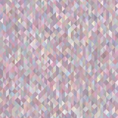 Abstract triangle mosaic pink colored background