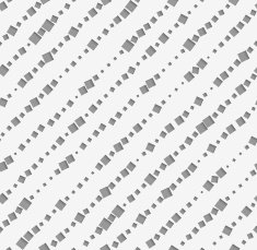 Perforated paper with diagonal square textured lines