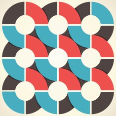 creative retro pattern