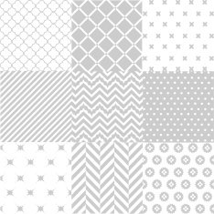 Set of seamless geometric patterns N29