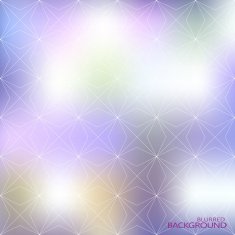 Modern abstract blurred background and communication Vector illustration