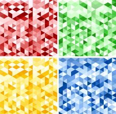 Set of Abstract Triangle Backgrounds N2