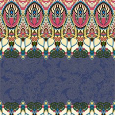 ornamental floral folkloric background for invitation