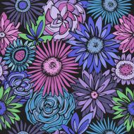 floral seamless pattern N533
