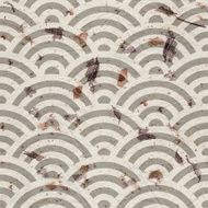 Abstract wavy pattern - seamless background paper surface
