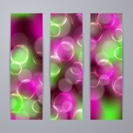 Set of templates for banners N2