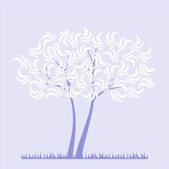 background with a tree N8