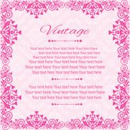 vintage background vector4