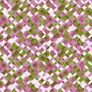 Endless round pattern Based on Traditional Japanese Embroidery N2