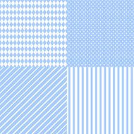 Set abstract retro pattern