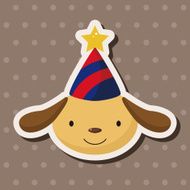 animal dog cartoon theme elements N41