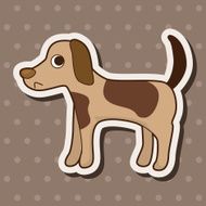 animal dog cartoon theme elements N42