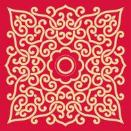 Floral Pattern of China style N10