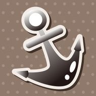 Pirate anchor theme elements N7
