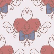Wedding collection Seamless background Vector illustration N2