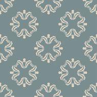 Seamless with vintage floral pattern N60