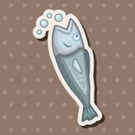 animal fish cartoon theme elements N12