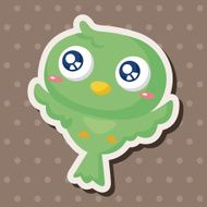 bird cartoon theme elements N43