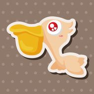 bird cartoon theme elements N44