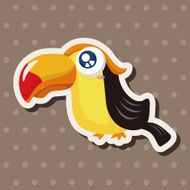 bird cartoon theme elements N45