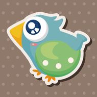 bird cartoon theme elements N47