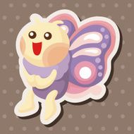 butterfly theme elements N19