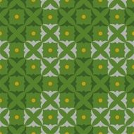 Pattern squares shamrocks green