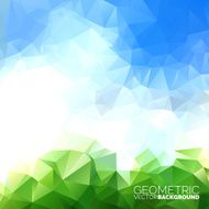 geometric triangles background