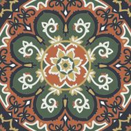 Ornamental seamless ethnicity pattern