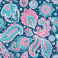 Beautiful floral leaf seamless pattern N22