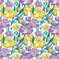 Vector floral pattern N8