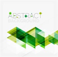 Abstract geometric background Modern overlapping triangles N597